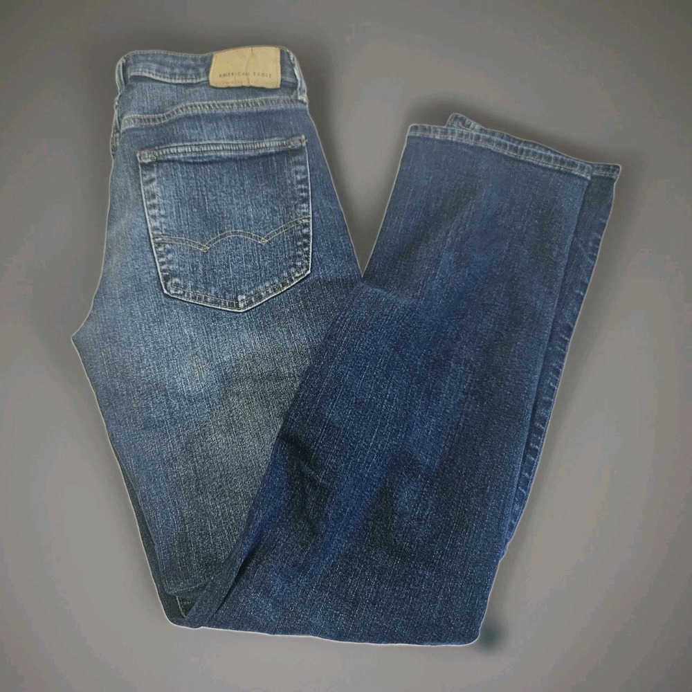 American Eagle Outfitters Airflex Jeans Men's Size 28x32 Medium‎ Wash